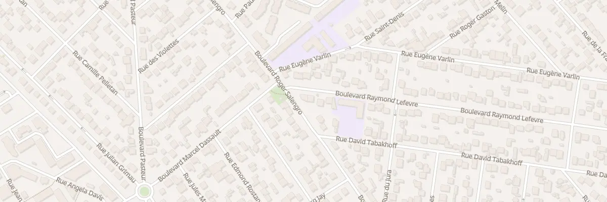 Plan du 2 Bd Raymond Lefevre à Goussainville