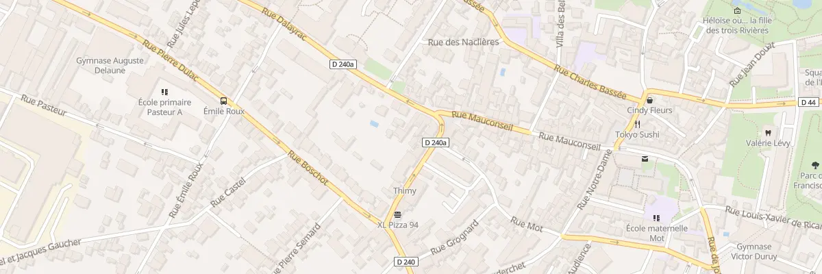 Plan du 1B Rue Dalayrac à Fontenay-sous-Bois