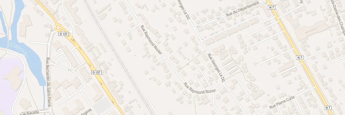 Plan du 35 Rue Raymond Rozier à Corbeil-Essonnes