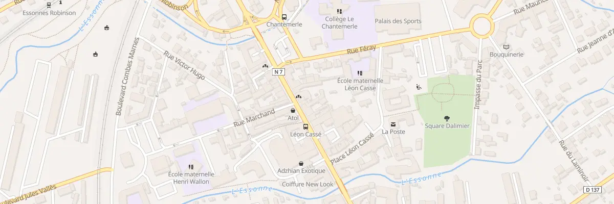 Plan du 13 Rue de Paris à Corbeil-Essonnes