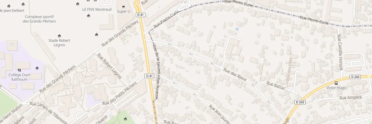 Plan du 71 Rue des Rieux à Fontenay-sous-Bois