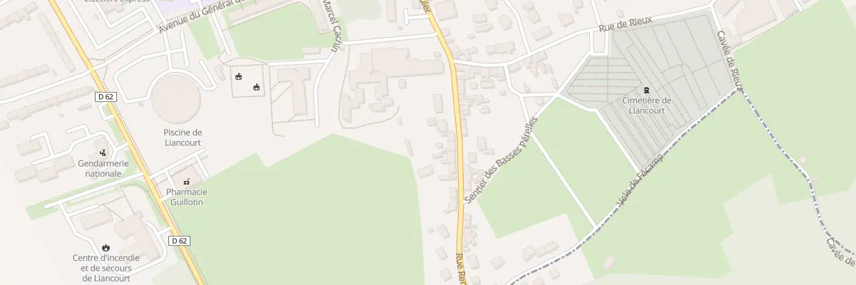 Plan du 200B Rue Rene Pasquier à Liancourt