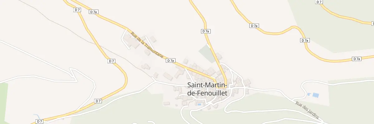 Plan du 5009F Le Village à Saint-Martin-de-Fenouillet