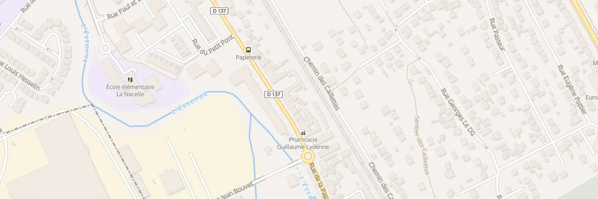 Plan du 75 Rue de la Papeterie à Corbeil-Essonnes