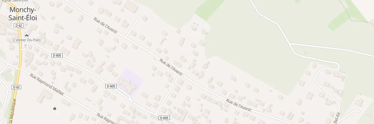 Plan du 69B Rue de l’Avenir à Monchy-Saint-Éloi