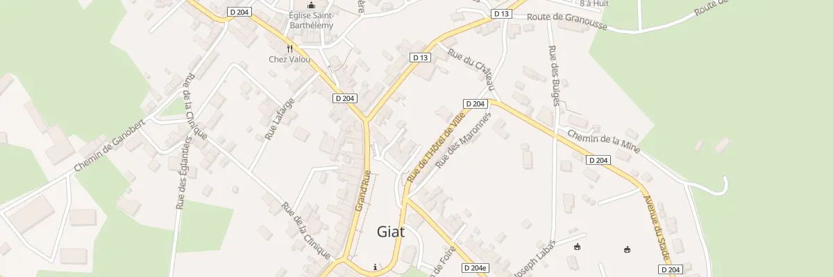 Plan du 5 Imp de Noblet à Giat