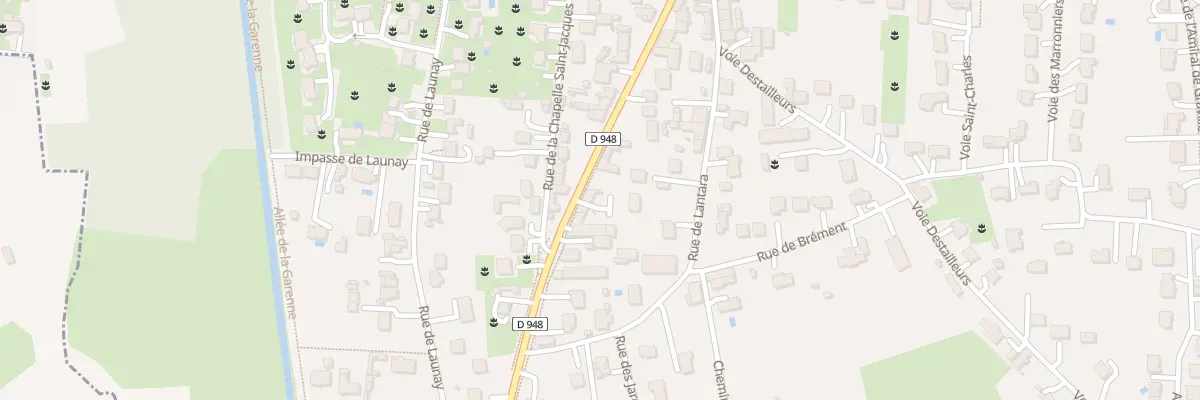 Plan du 51 Rue du Gen de Gaulle à Milly-la-Forêt