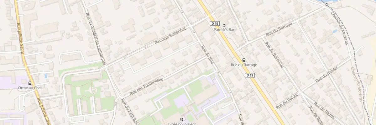 Plan du 4 Rue des Fontenelles à Créteil
