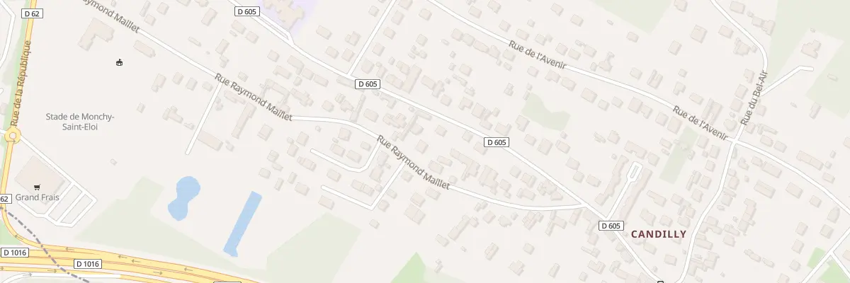 Plan du 62 Rue Eugène Cauchois à Monchy-Saint-Éloi