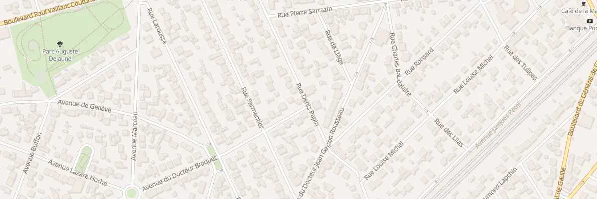 Plan du 21 Rue du Docteur Charcot à Goussainville
