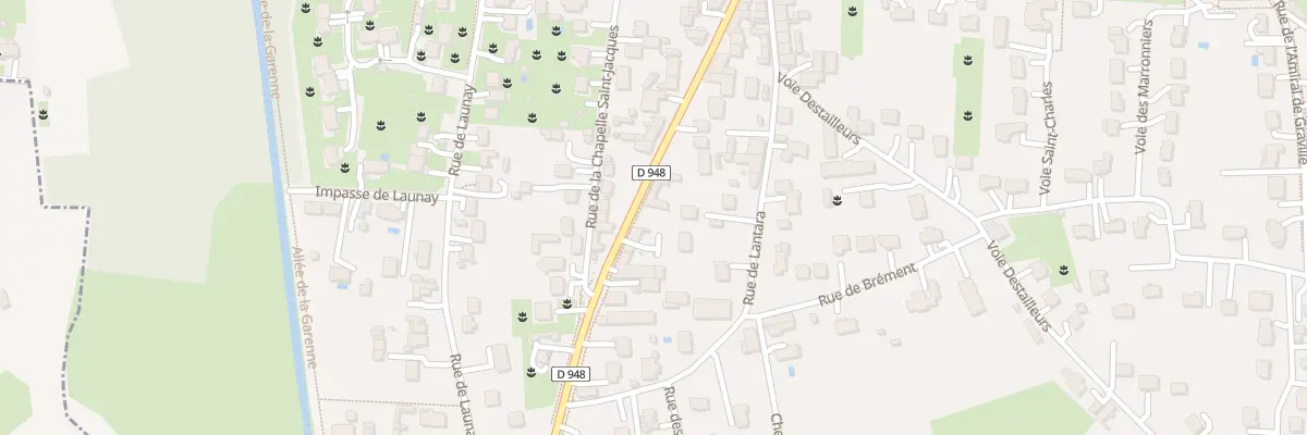 Plan du 49 Rue du Gen de Gaulle à Milly-la-Forêt