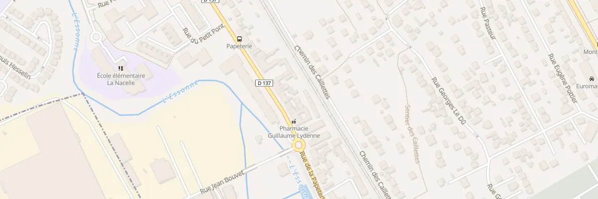 Plan du 79 Rue de la Papeterie à Corbeil-Essonnes