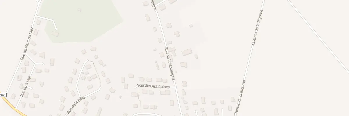Plan du 26 Rue de la Montagne à Puiseaux