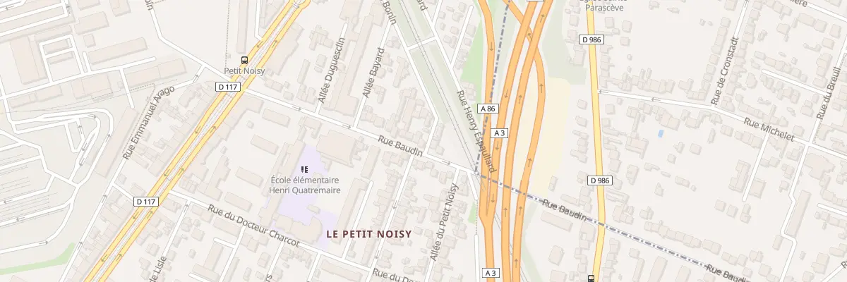Plan du 43 Rue Baudin à Noisy-le-Sec