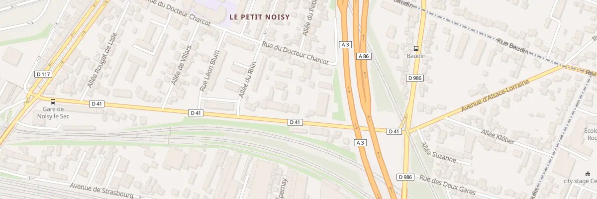 Plan du 67 Av d’Alsace Lorraine à Noisy-le-Sec