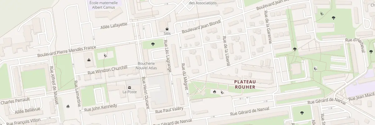 Plan du 3 Rue du Megret à Creil