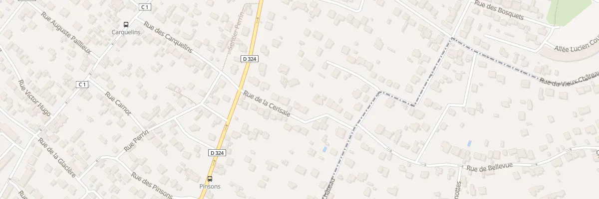 Plan du 12 Rue de la Cerisaie à Crosne