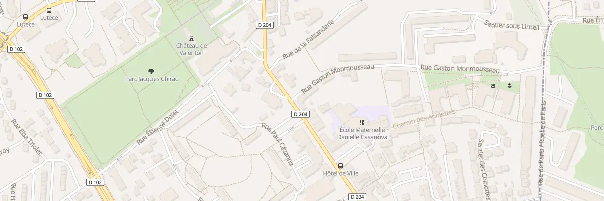 Plan du 17 Rue du Colonel Fabien à Valenton