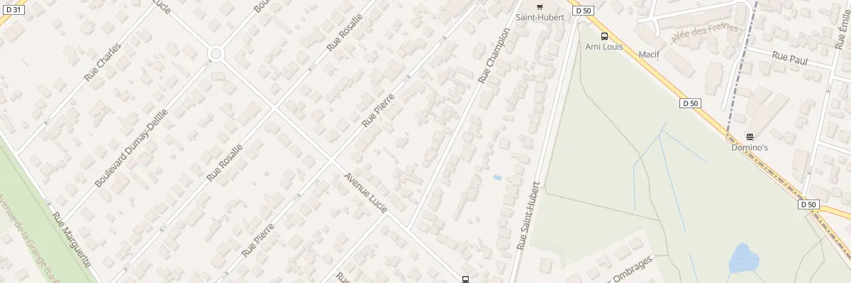 Plan du 30 Rue Champion à Montgeron