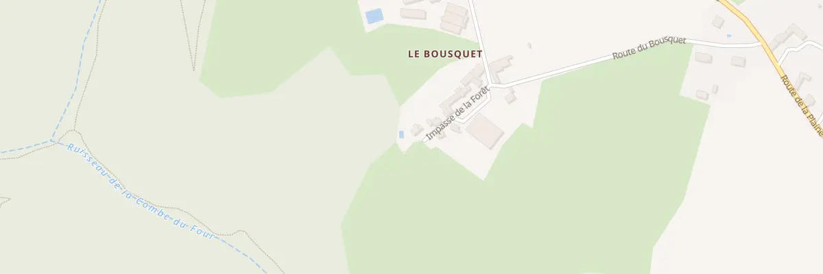 Plan du 5516 Le Bousquet à Druelle Balsac
