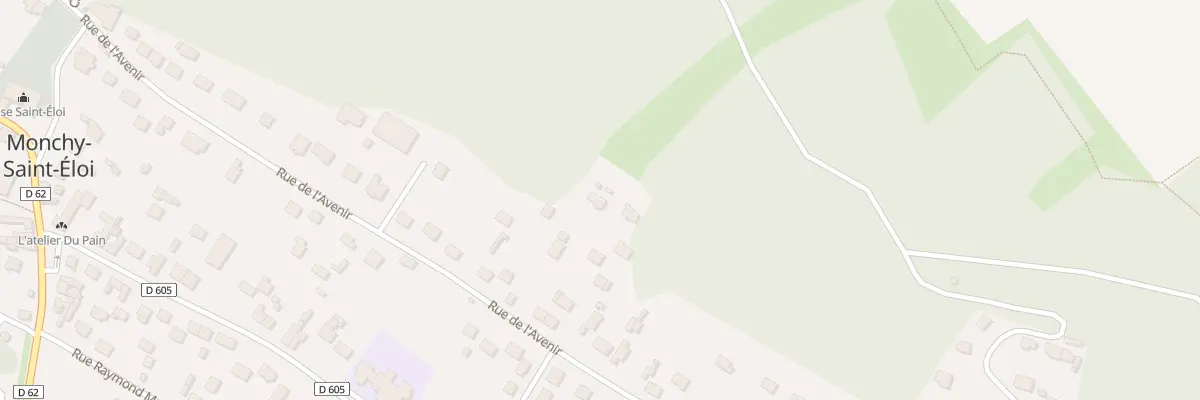 Plan du 65T Rue de l’Avenir à Monchy-Saint-Éloi