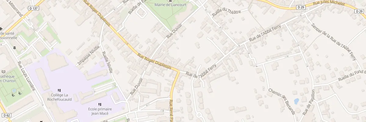 Plan du 41 Rue Roger Duplessis à Liancourt