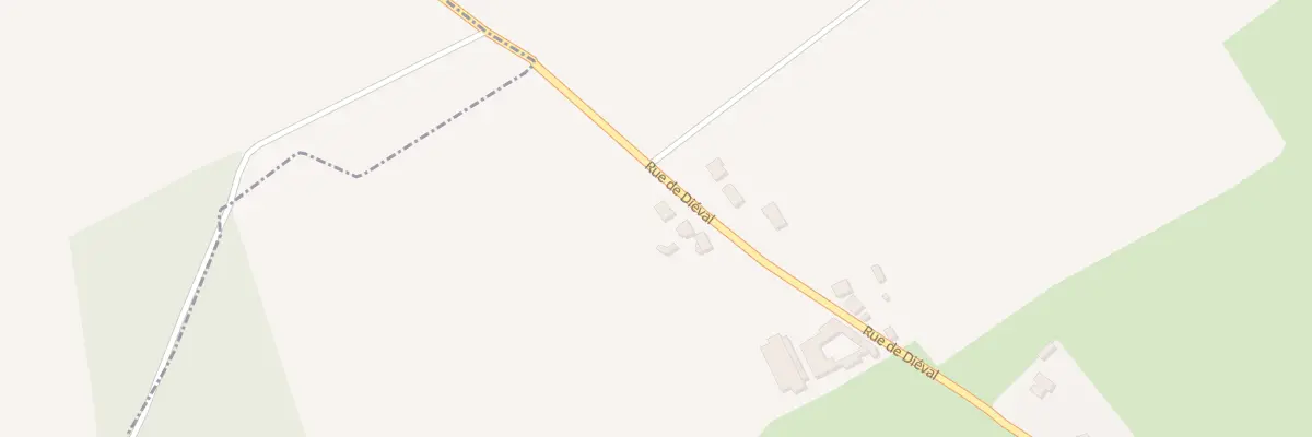 Plan du 101 Rue de Diéval à Bajus