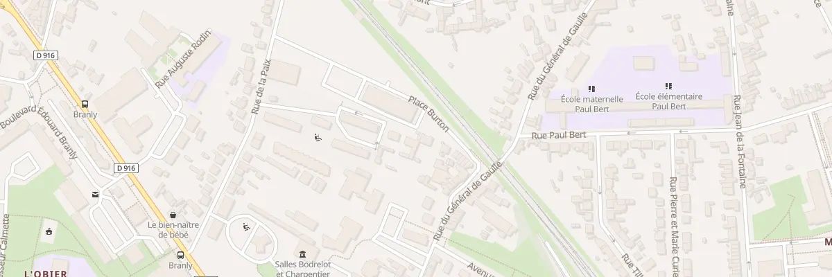 Plan du 8 Pl Burton à Nogent-sur-Oise