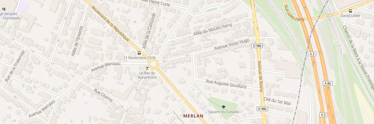 Plan du 12 Av Victor Hugo à Noisy-le-Sec