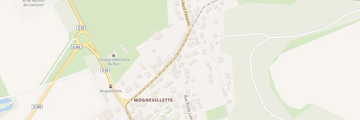 Plan du 7 Rue Paul Faure à Mogneville