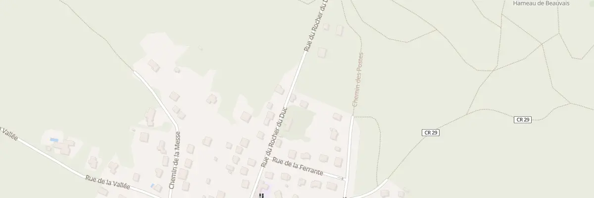 Plan du 8 Rue du Rocher du Duc à Champcueil
