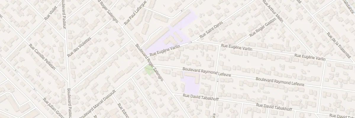 Plan du 9 Bd Raymond Lefevre à Goussainville
