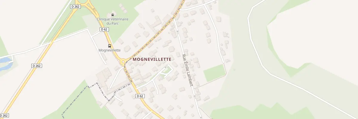 Plan du 14 Rue Emile Lambert à Mogneville