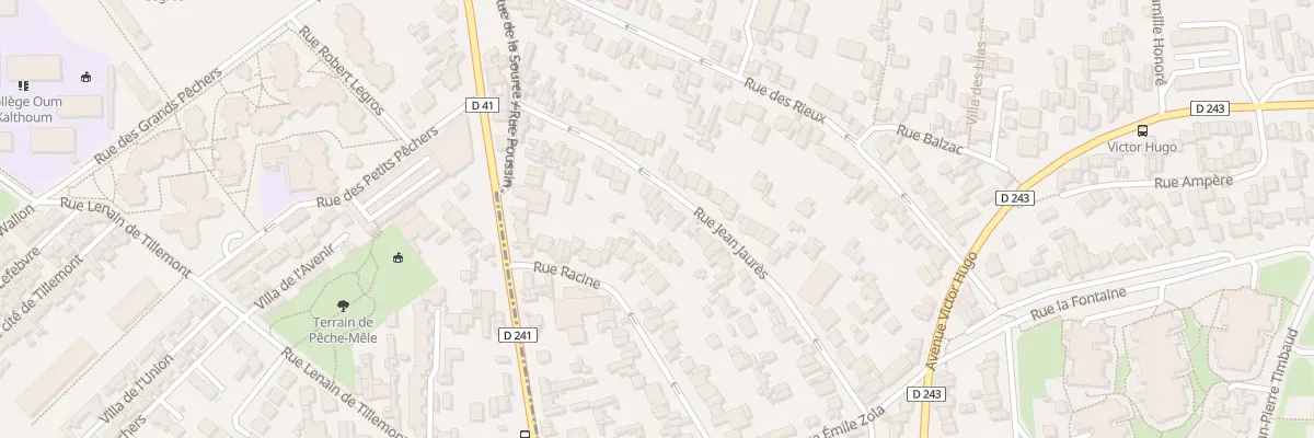 Plan du 133 Rue Jean Jaurès à Fontenay-sous-Bois