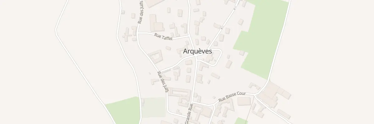 Plan du 1 Rue du Four à Arquèves