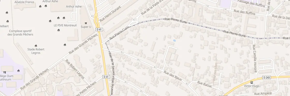Plan du 64 Rue des Rieux à Fontenay-sous-Bois