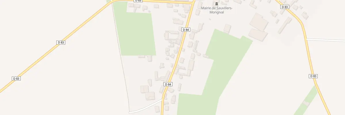 Plan du 20 Rue Raoul Barbier à Sauvillers-Mongival