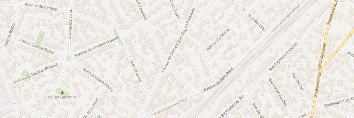 Plan du 26 Rue Jean Gaston Rousseau à Goussainville