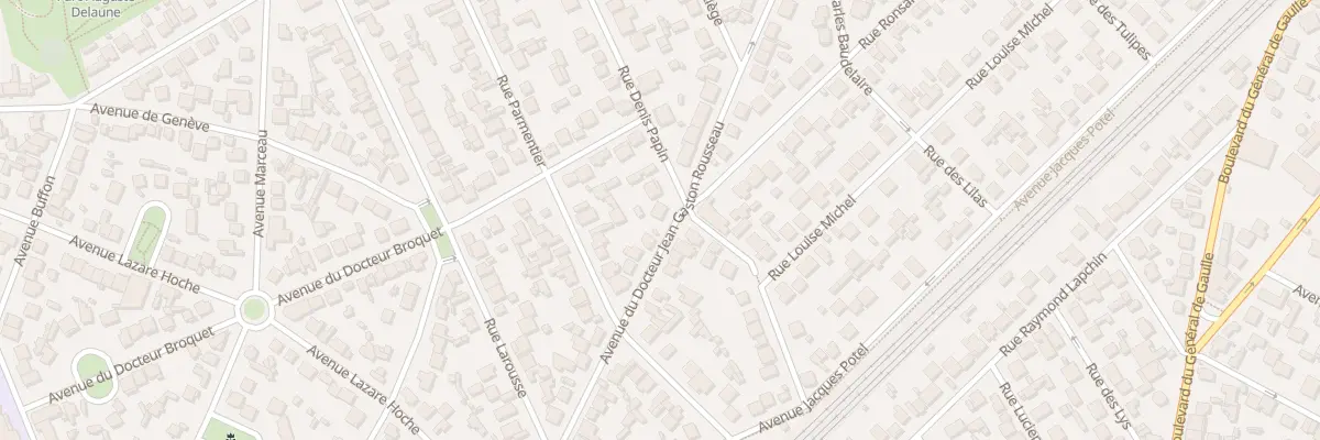 Plan du 27 Rue Jean Gaston Rousseau à Goussainville