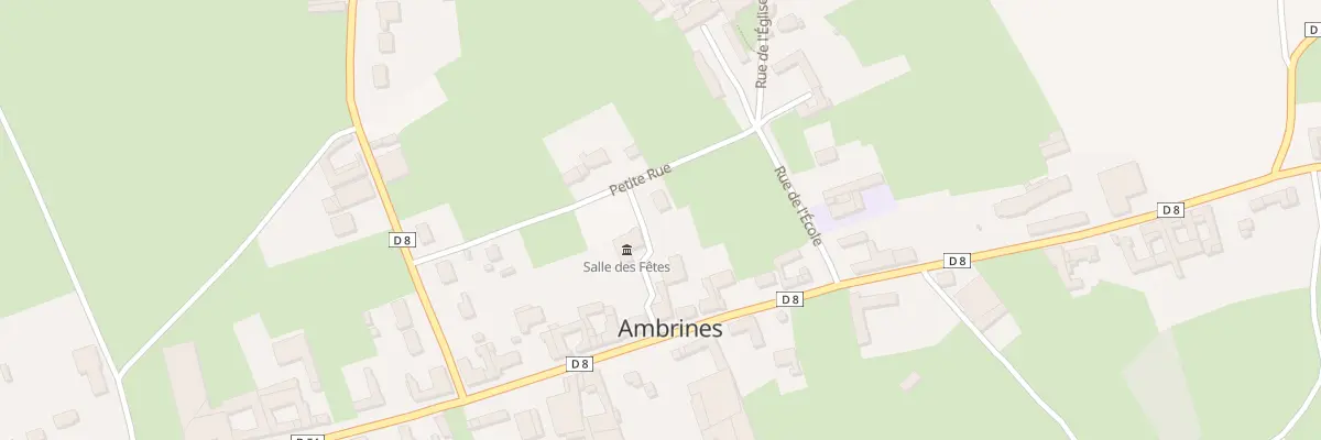 Plan du 177 Ptr La Petite Rue à Ambrines
