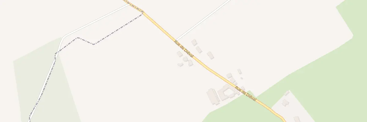 Plan du 99 Rue de Diéval à Bajus