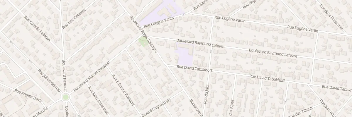 Plan du 3 Rue David Tabakoff à Goussainville