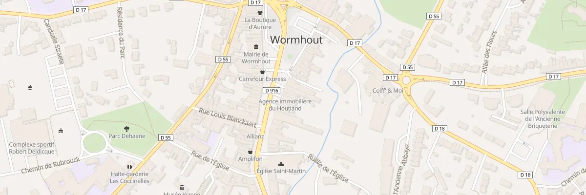 Plan du 24 Pl du Gen de Gaulle à Wormhout