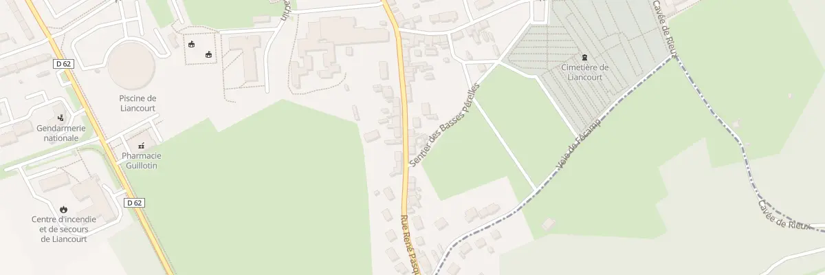 Plan du 229 Rue Rene Pasquier à Liancourt