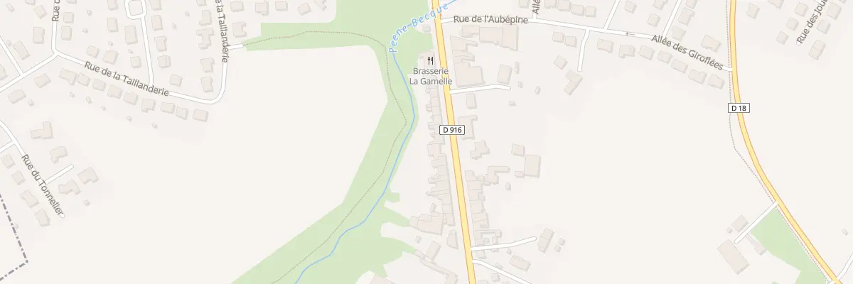 Plan du 20 Rue de Cassel à Wormhout
