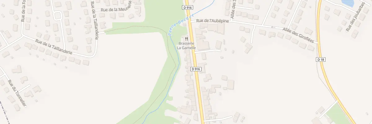 Plan du 14 Rue de Cassel à Wormhout