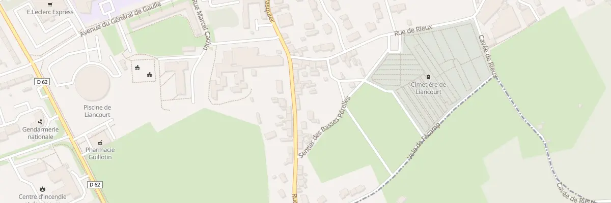 Plan du 183 Rue Rene Pasquier à Liancourt