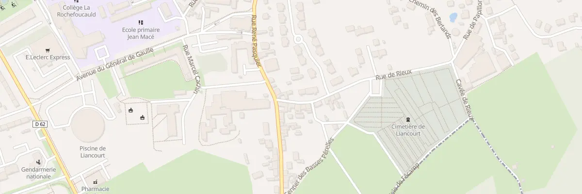 Plan du 3 Rue de Rieux à Liancourt