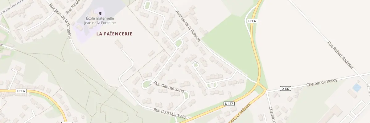 Plan du 29 Rue Jean Jacques Rousseau à Liancourt
