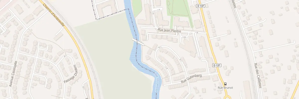 Plan du 22 Rue Didot Saint Leger à Corbeil-Essonnes
